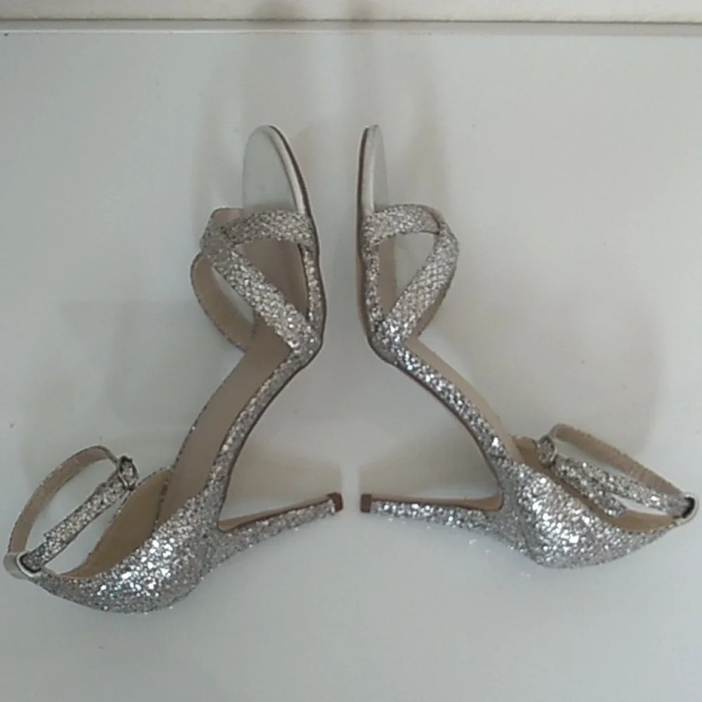 New -Sparkly David Bridal heels - Picture 11 of 16